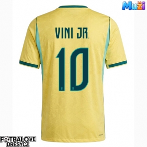 Brazílie Vinicius Junior #10 Domácí Dres MS 2026 Krátký Rukáv